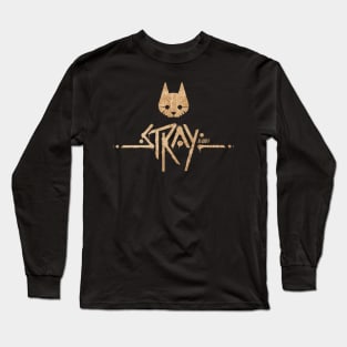 stray cat vintage Long Sleeve T-Shirt